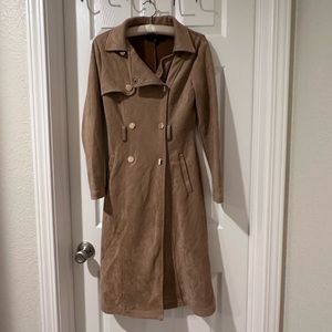 Fashion Nova Brown/Khaki Trench Coat